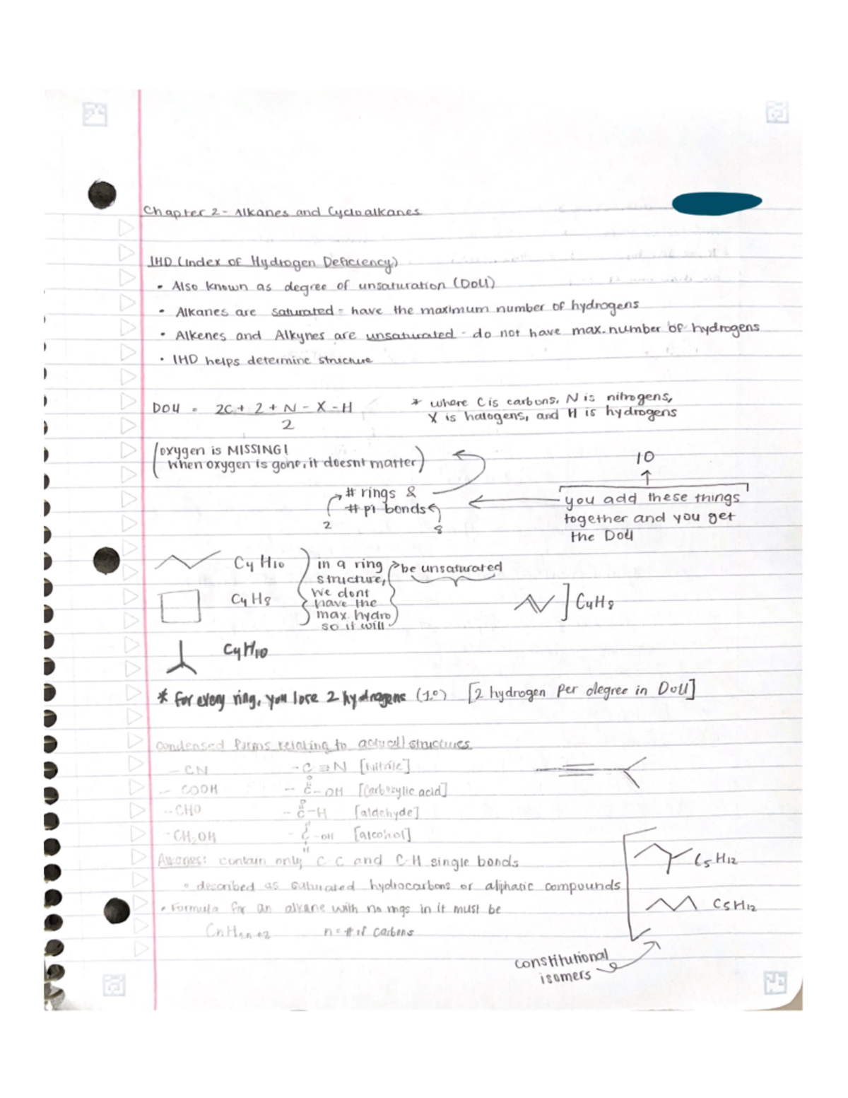 Ochem Chapter 2 Alkanes And Cycloalkanes - CH 6513 - Studocu