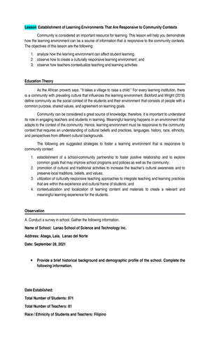 FS Chapter 4 Lesson 1to5 - Lesson 1 ...