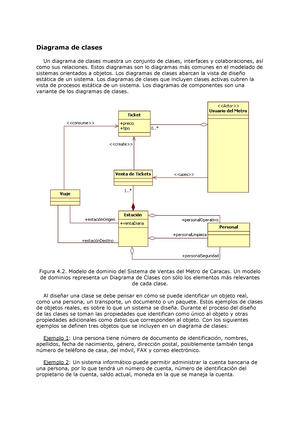 16 Diagrama de Clases y Casos de uso - Diagrama de clases Un diagrama de  clases muestra un conjunto - Studocu