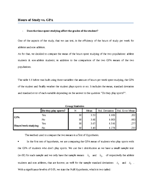Business Statistics formula sheet - 1 COMM 215 BUSINESS STATISTICS ...