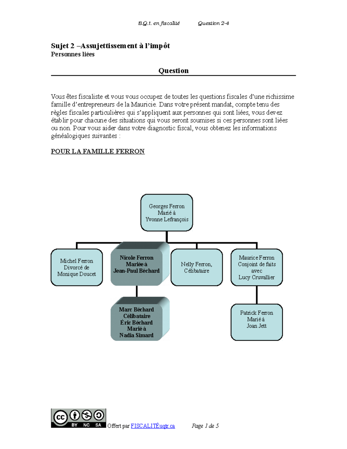 Question 2-4-1 - Simulation Pratique + Note De Cours - B.Q. En ...