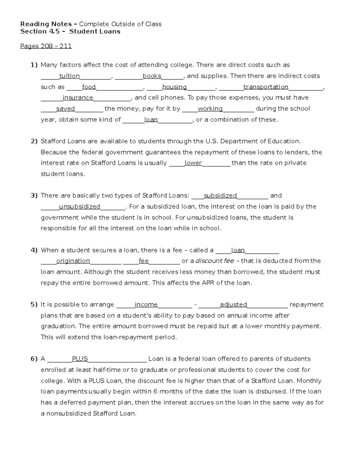 Section 4.5 - Updated - Chapter 4 Part 5 Math Notes - Reading Notes ...