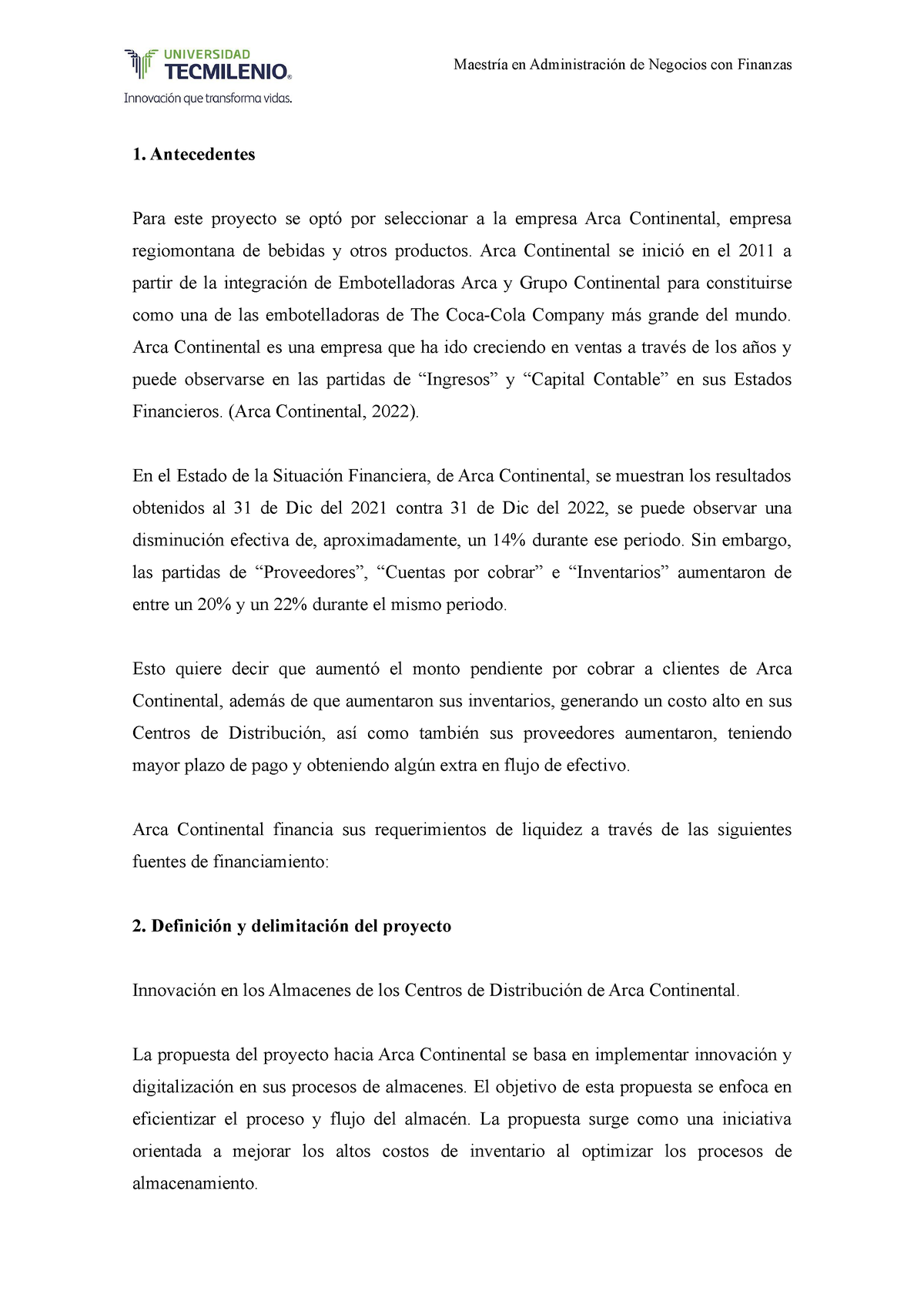 Evidencia 1 Análisis De La Información Financiera Maestría En Administración De Negocios Con 4085