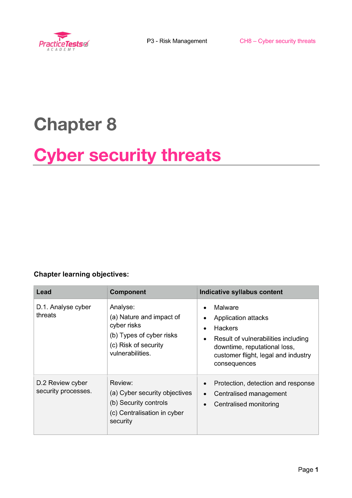 P3 CH8 Cyber Security Threats - Warning: TT: Undefined Function: 32 ...