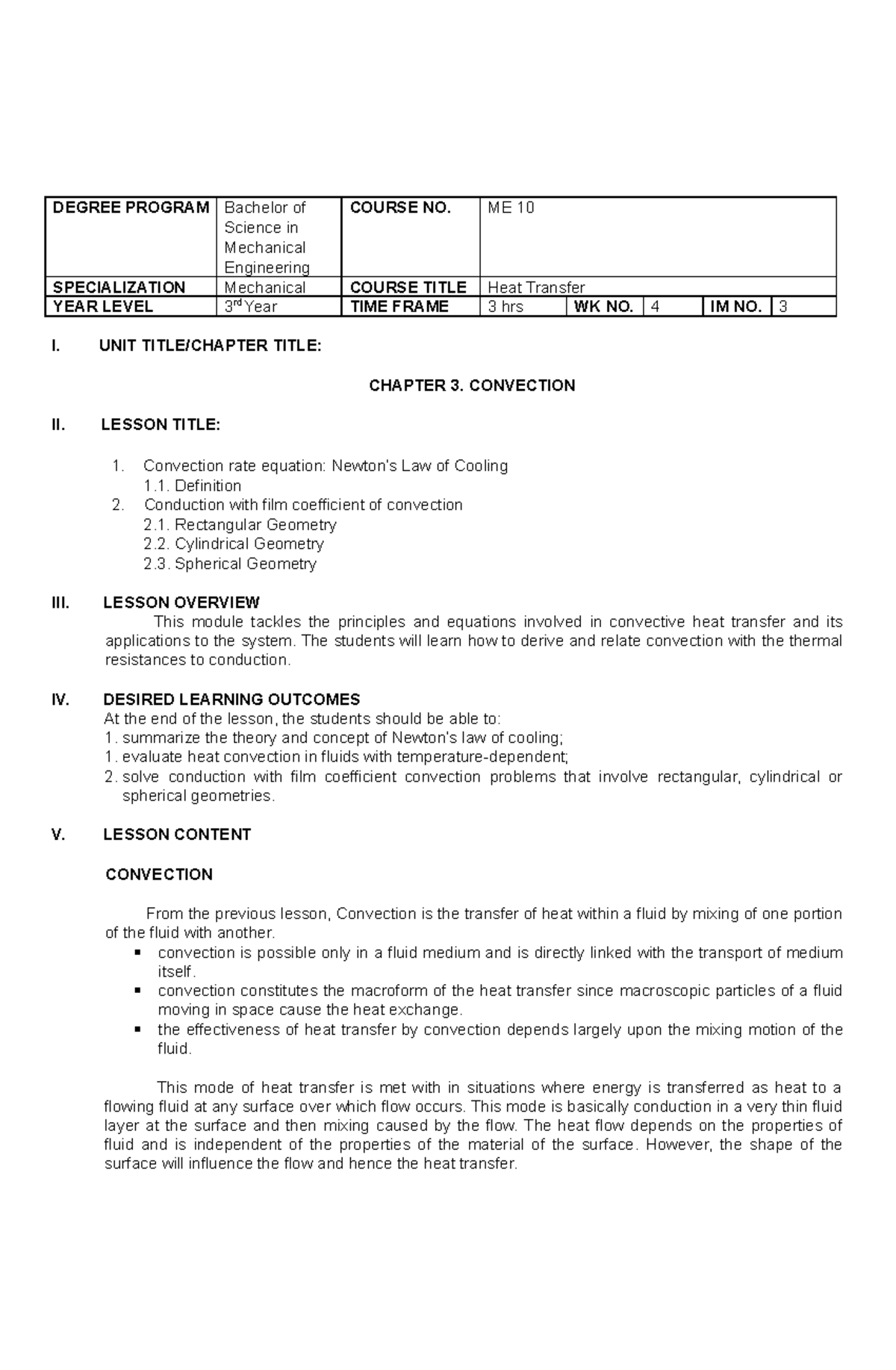 HEAT 03 NVSU-FR-ICD-05-00 - DEGREE PROGRAM Bachelor of Science in ...