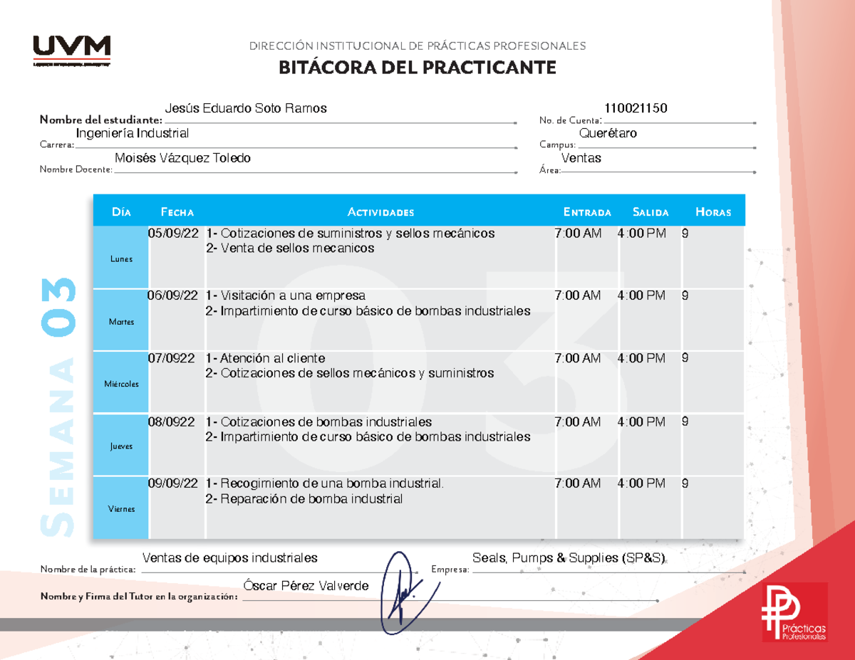 Bita-3 - Bitácora 3 - 03 DIRECCIÓN INSTITUCIONAL DE PRÁCTICAS