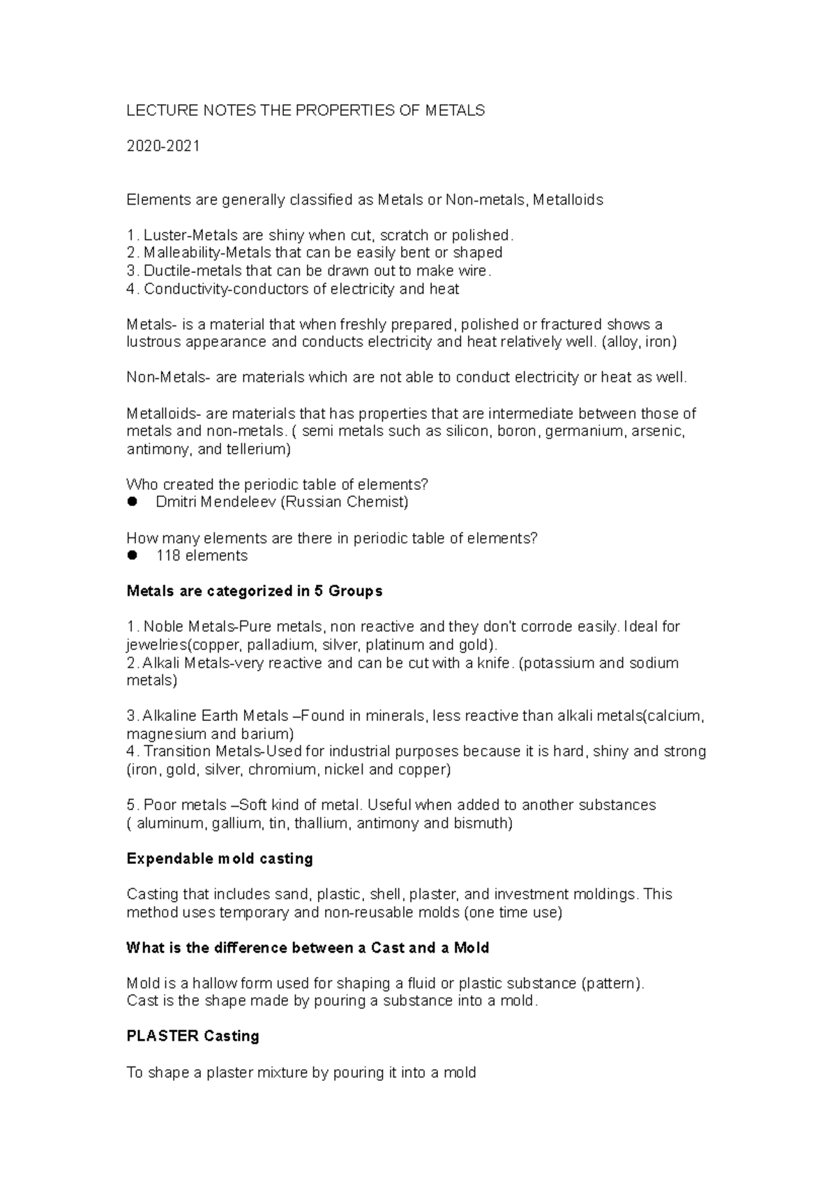 lecture-notes-the-properties-of-metals-lecture-notes-the-properties