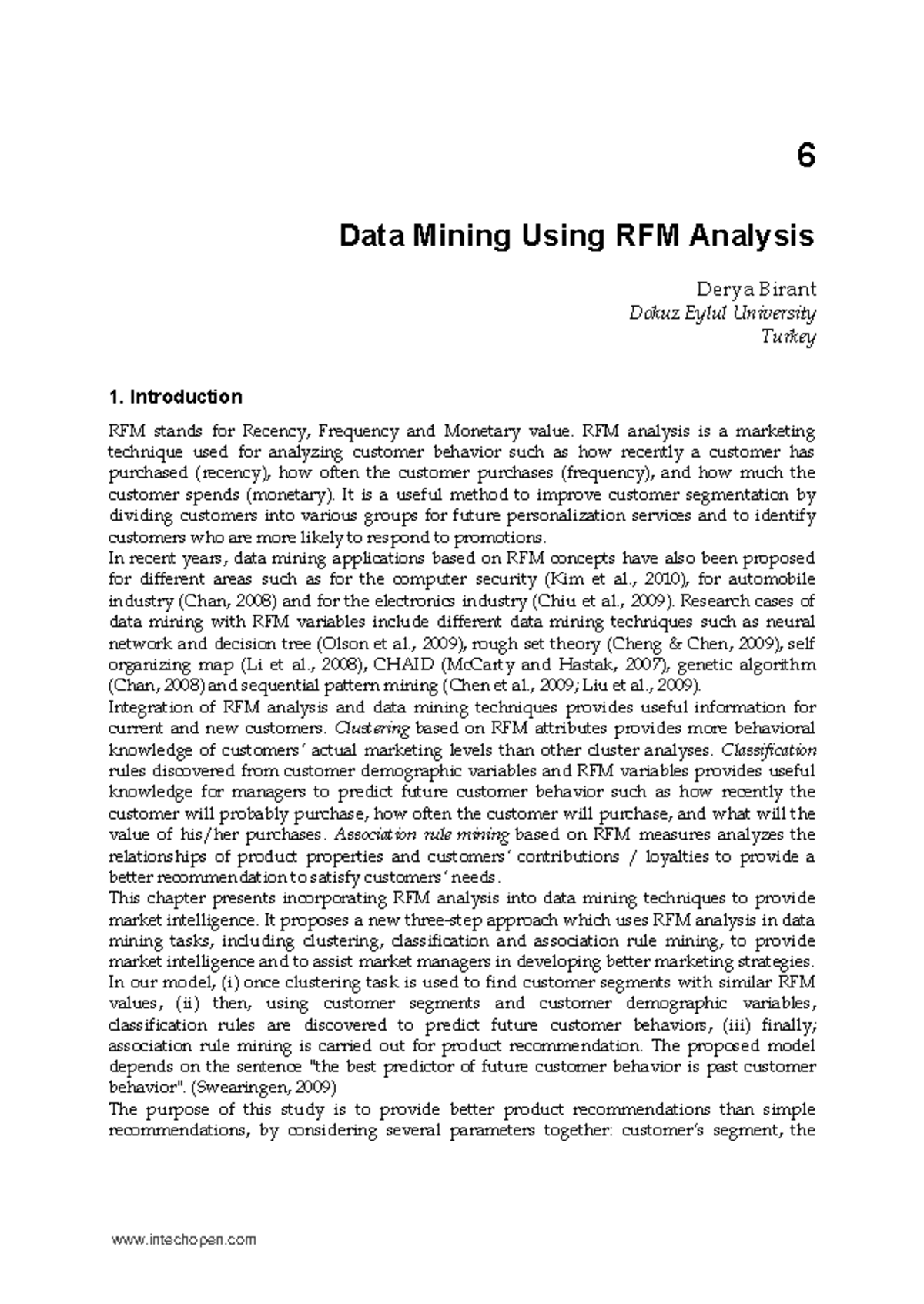 In Tech-Data mining using rfm analysis - 6 Data Mining Using RFM ...