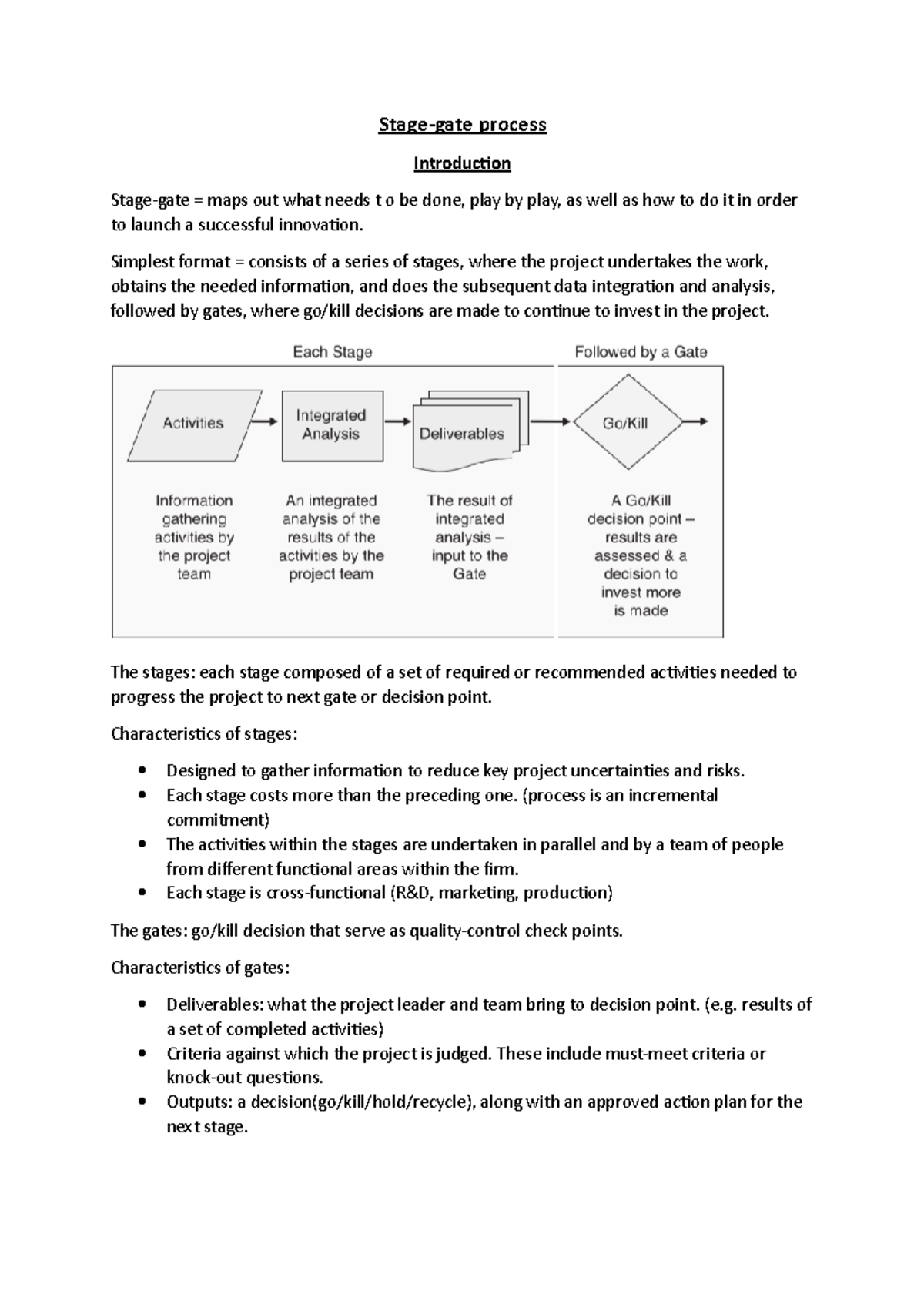 4-summary-the-stage-gate-idea-to-launch-process-stage-gate