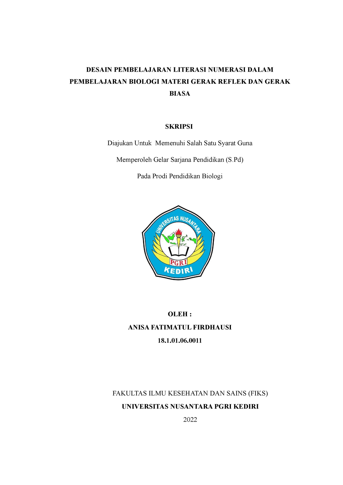 Desain Pembelajaran Literasi Numerasi Dalam Pembelajaran Biologi Ic ...