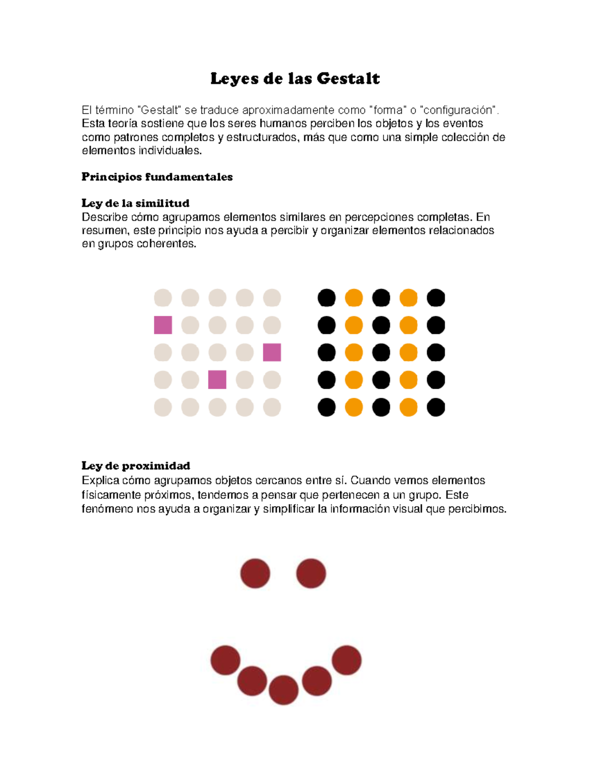 Leyes De Getstal Y Figura Antropomorfa Evidencia Fase De Analisis Sena Leyes De Las Gestalt 4465