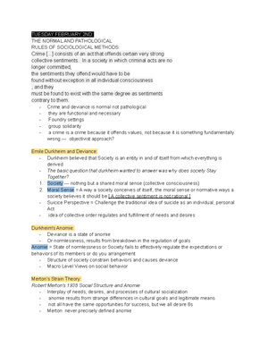 Sociology OF Deviance - Final EXAM Notes 3 - SP2021 SOC 372 Final Exam ...