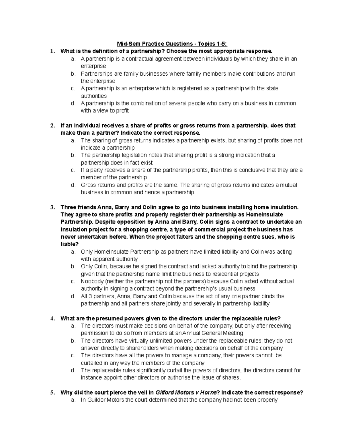 Sample/practice exam 4 September 2019, questions and answers - Mid-Sem ...