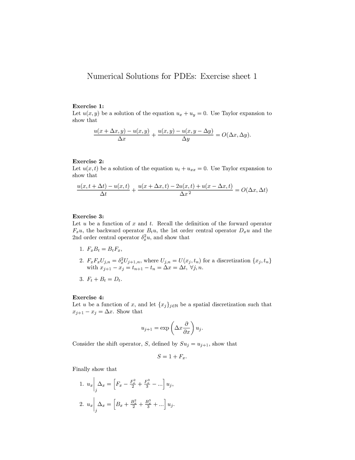 mat3015-2011-2012-exercise-sheet-1-numerical-solutions-for-pdes