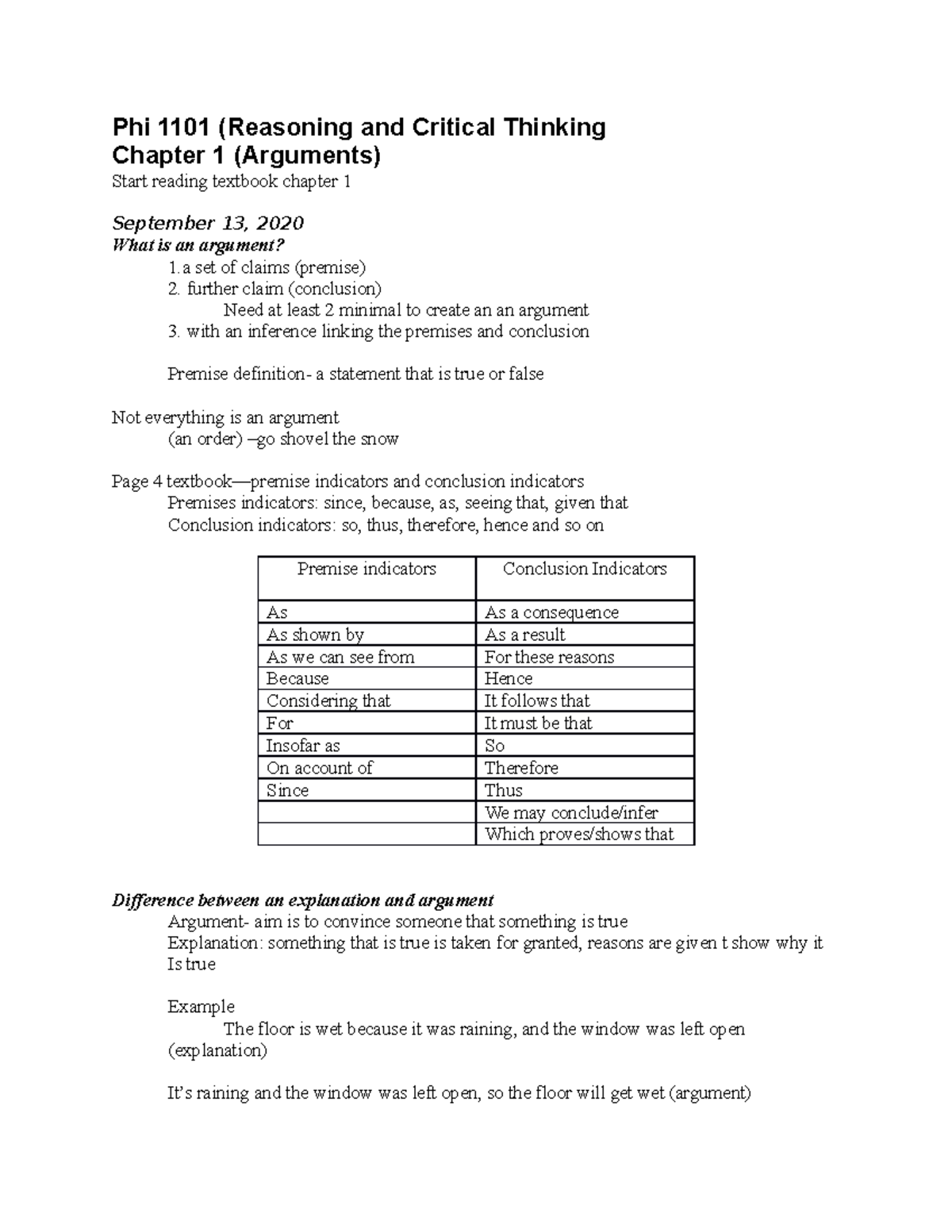 foun1101 critical thinking project