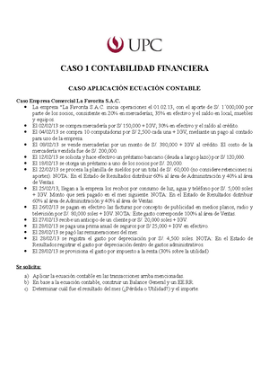 PD Costo Volumen Utilidad - EJERCICIOS COSTO VOLUMEN UTILIDAD Caso 1 ...