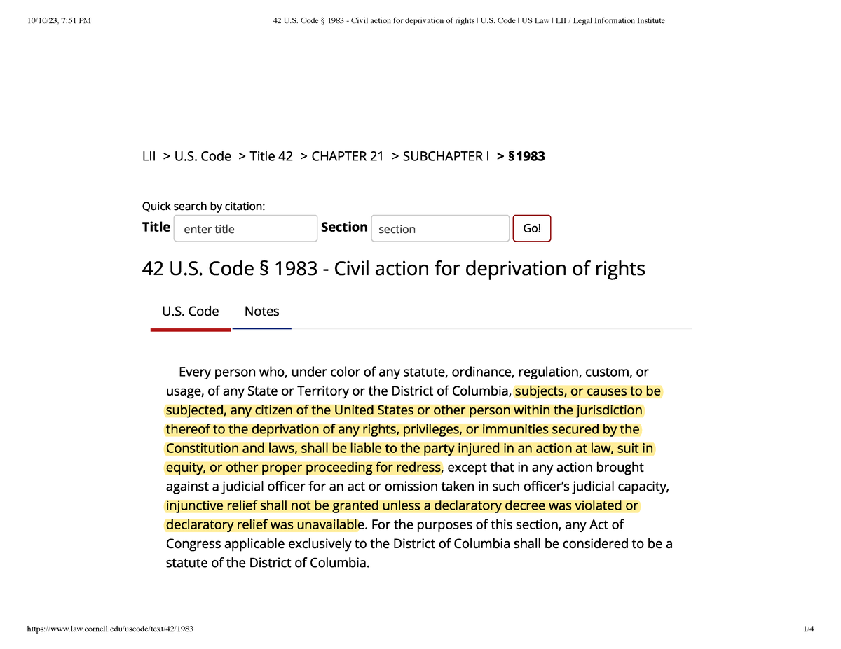 fed-courts-10-10-10-23-7-51-pm-42-u-code-1983-civil-action-for