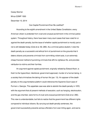 Реферат: Capital Punishment Against Essay Research Paper Capital