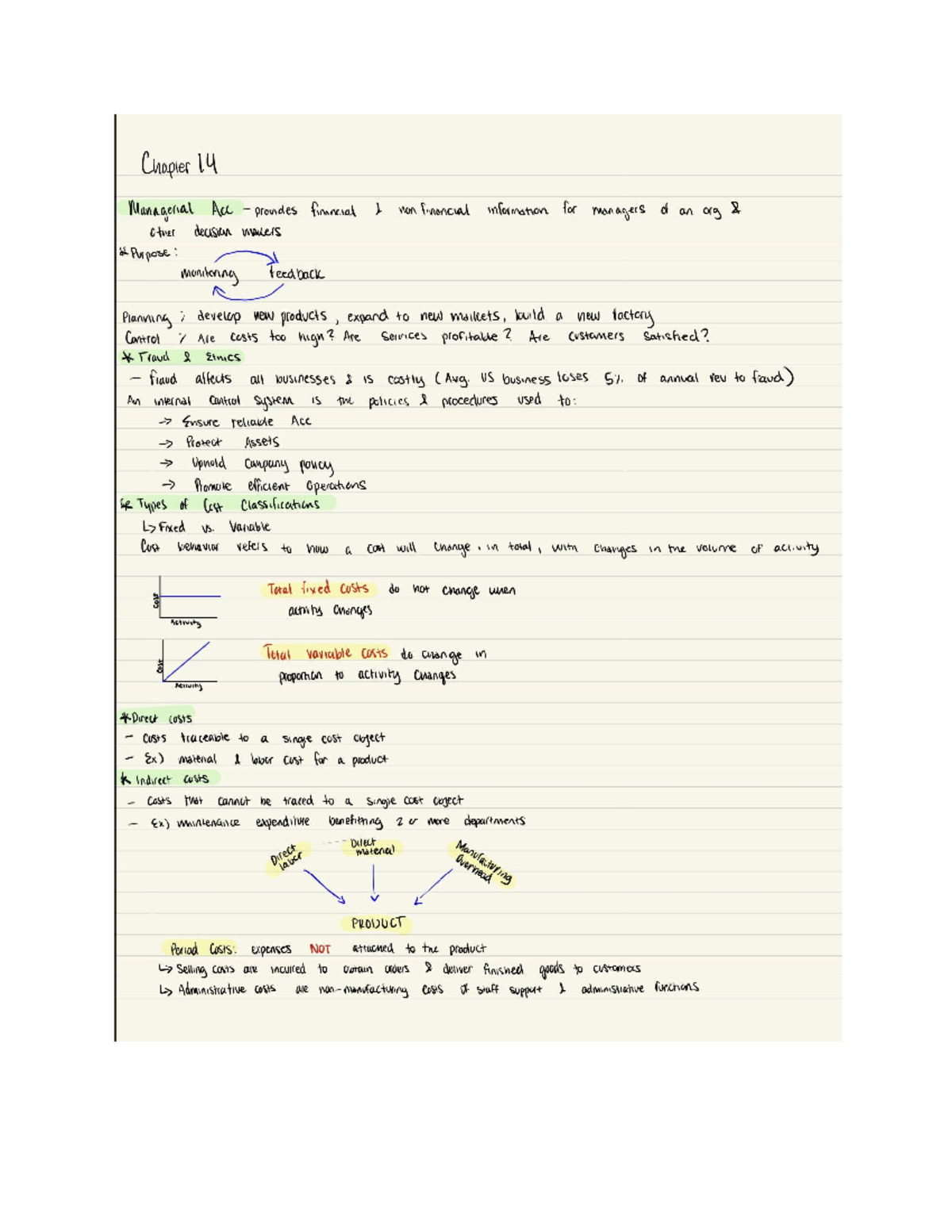 ACC 212 CHP 14 Notes - 2 - ACC 212 - Studocu