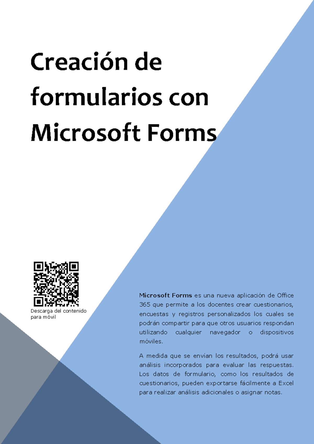 Forms Ofice 365 - ACTUALIZACION - Creación de formularios con Microsoft ...