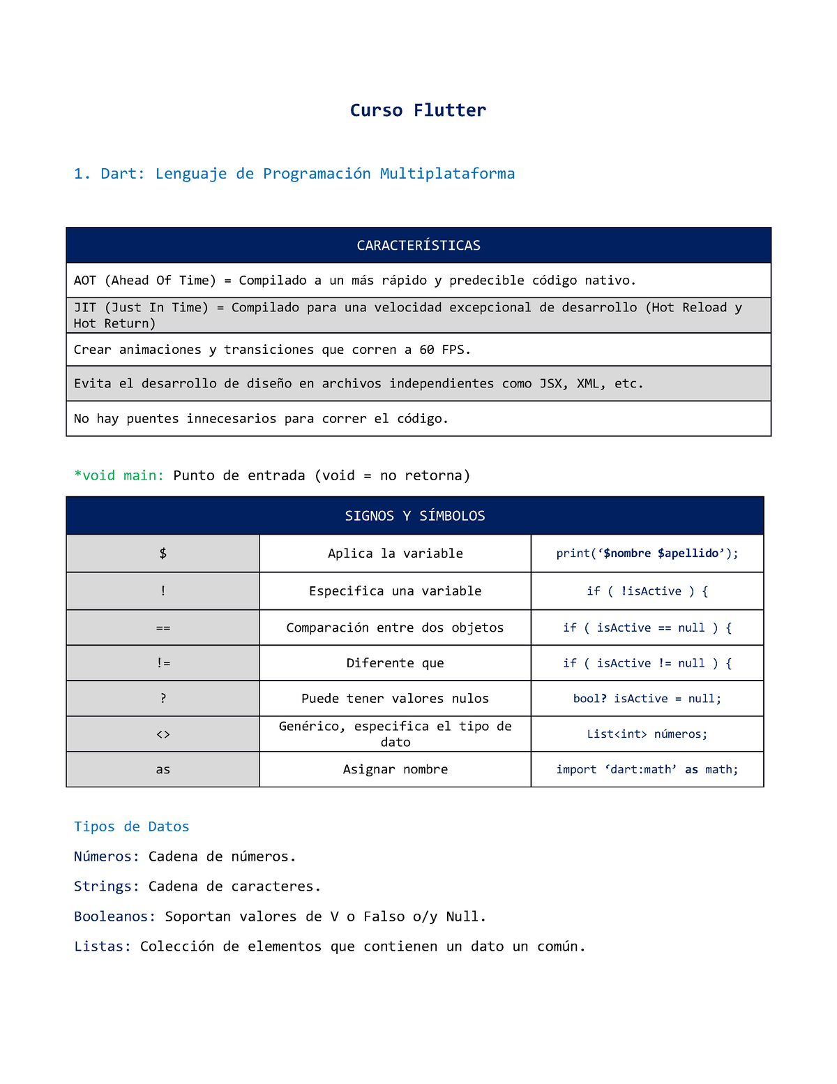 Curso Para La Creación De Aplicaciones Móviles Con Flutter - Curso ...