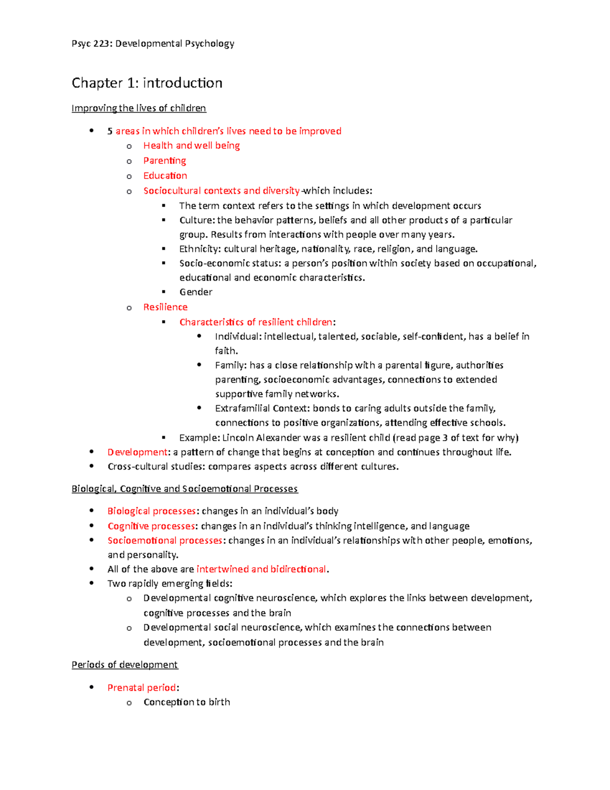 Biological cognitive and socioemotional processes hotsell