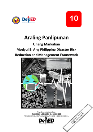 4 Q2 AP - Modyul 4 Sa Araling Panlipunan 10 Ikalawang Markahan ...