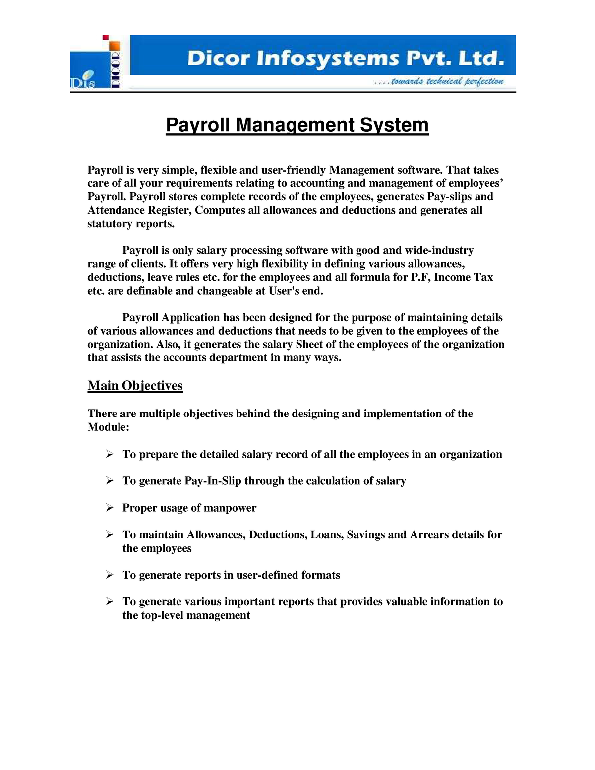 literature review of payroll management system