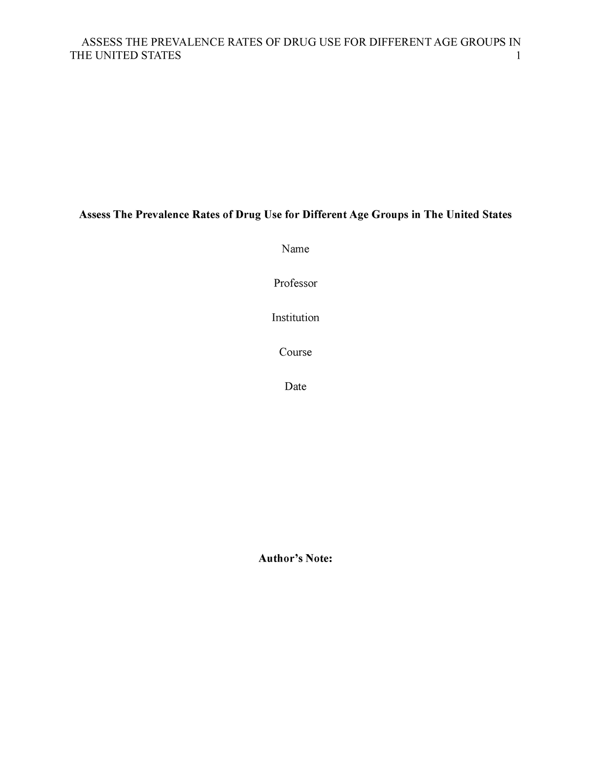 assess-the-prevalence-rates-of-drug-use-for-different-age-groups-in-the