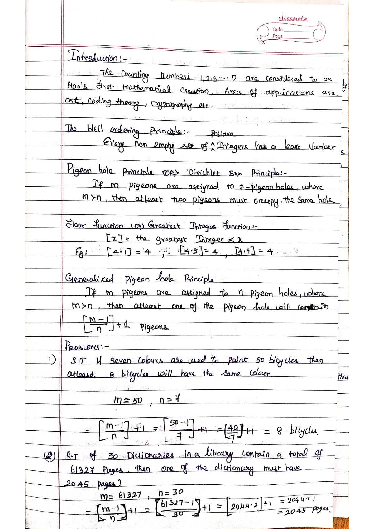 Discrete unit 2 - Nooo - Discrete mathematics - Studocu