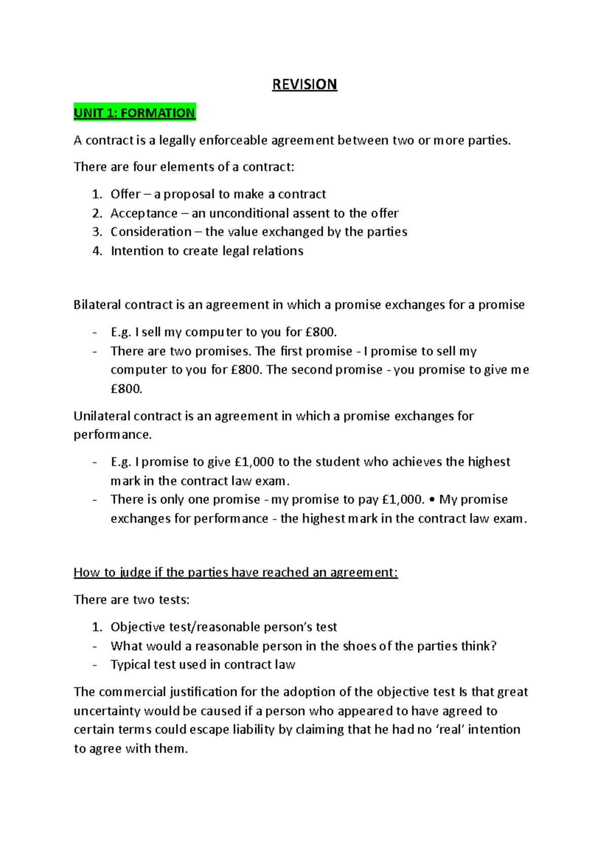 revision-revision-unit-1-formation-a-contract-is-a-legally