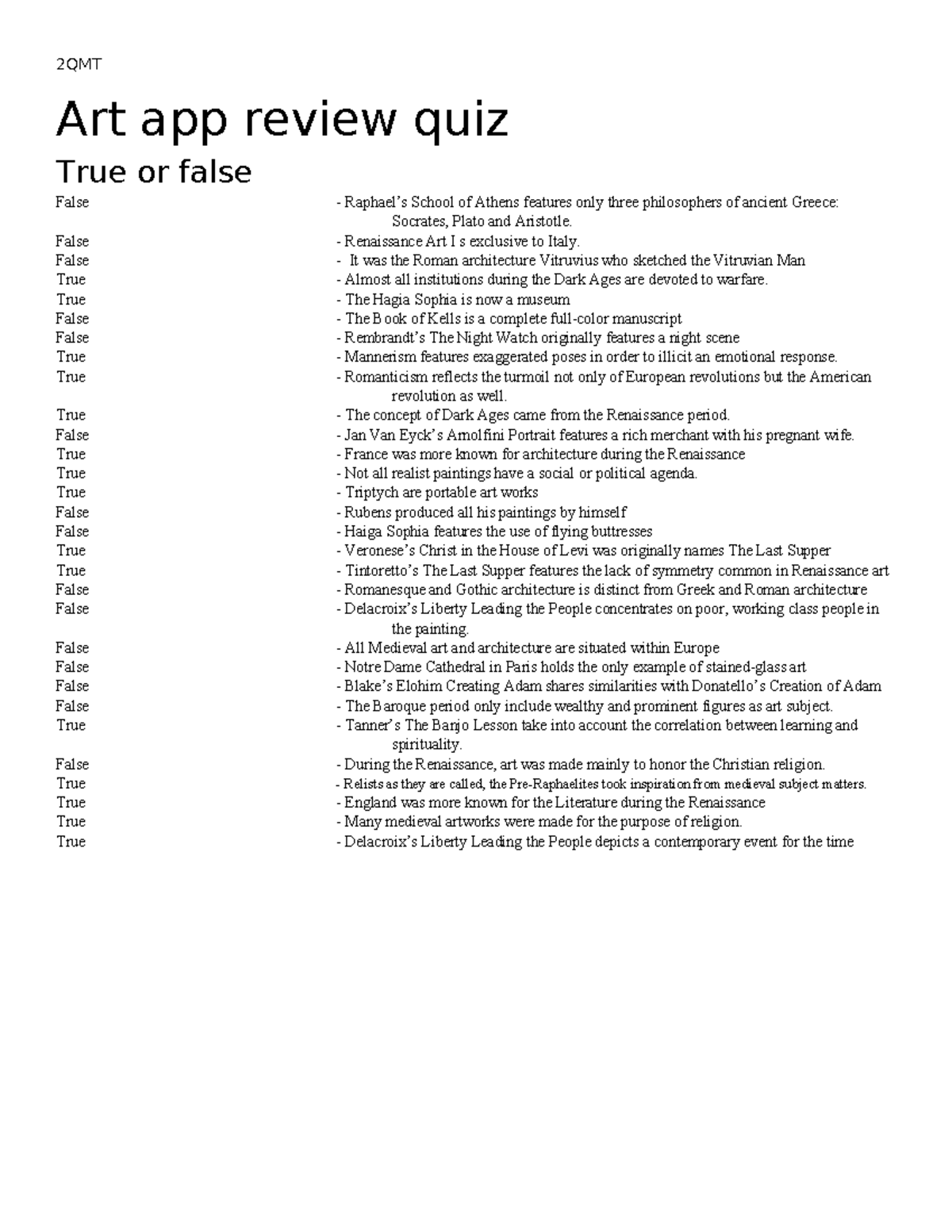 Art app Art app Art app Art app Art app 2QMT Art app review quiz True