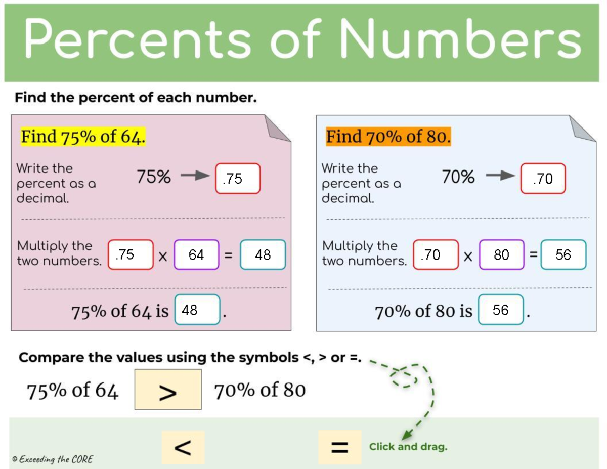 Percent Notes - .75 -. - .70 -. - - Studocu