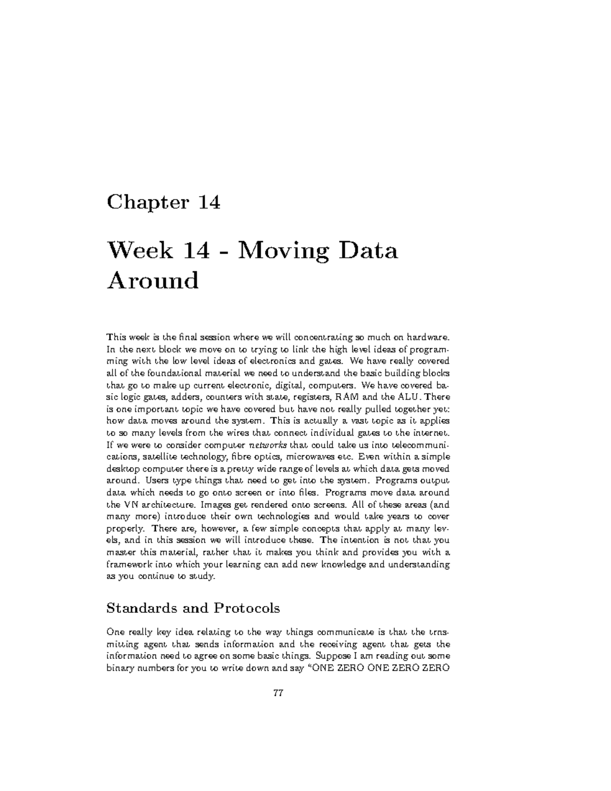 Physical Computing 14 - Summary Programming - Chapter 14 Week 14 ...