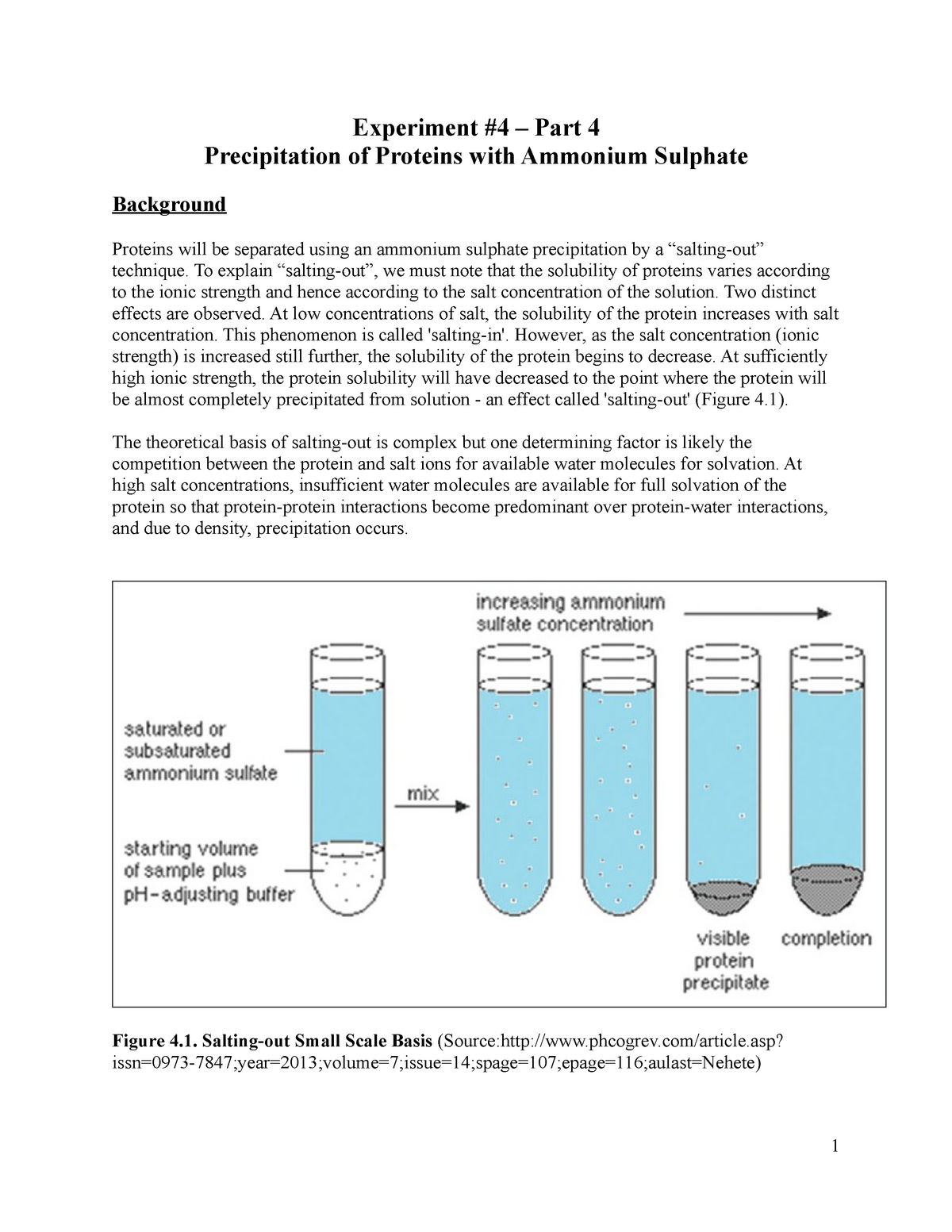 recent research paper on protein purification