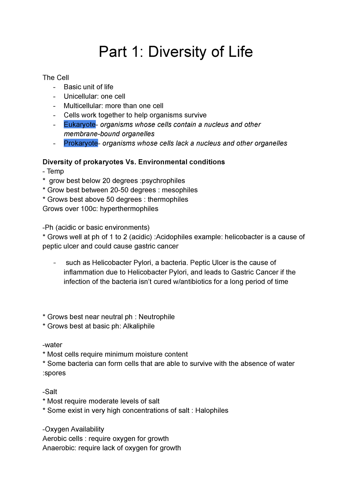 part-1-diversity-of-life-part-1-diversity-of-life-the-cell-basic