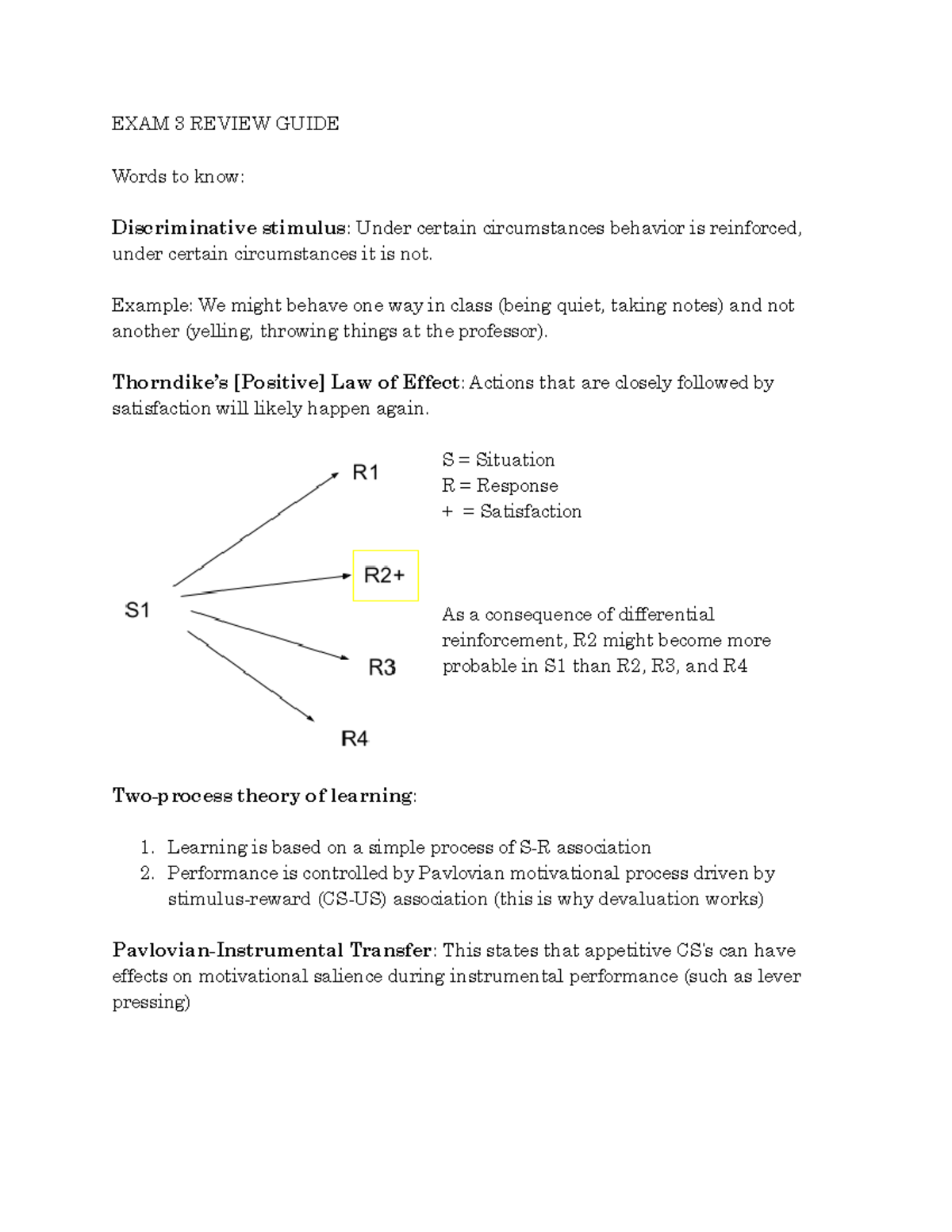 EXAM 3 Review Guid exam review - PSY632 - SNHU - Studocu