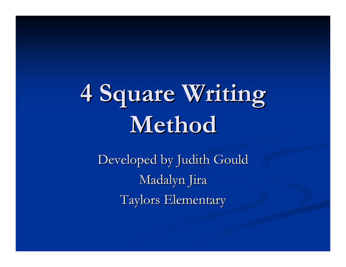 four-square-writing-technique-4-square-writing4-square-writing-method