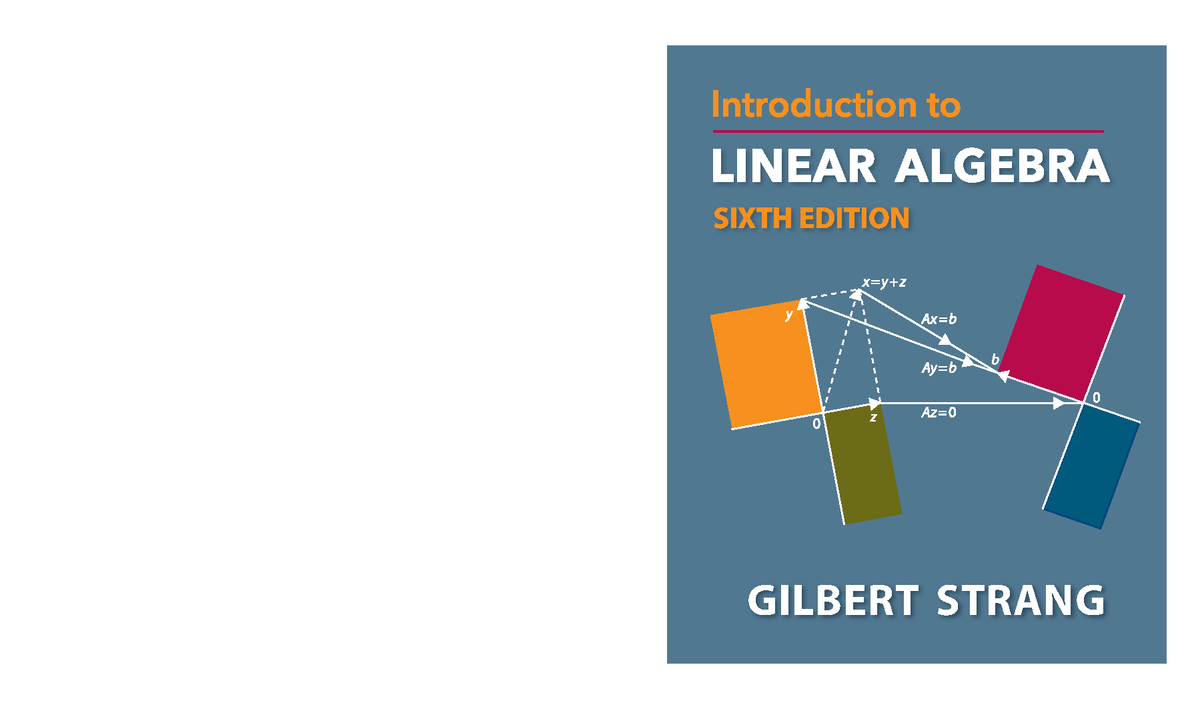 Introduction To Linear Algebra 6th Edition 02 - SIXTH EDITIONSIXTH ...