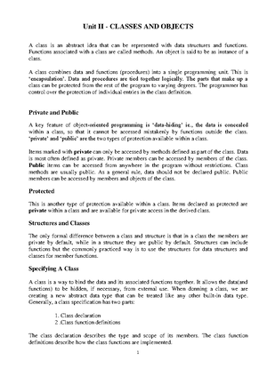 Cpp textbook - Text book - OBJECT ORIENTED PROGRAMMING DIGITAL NOTES B ...
