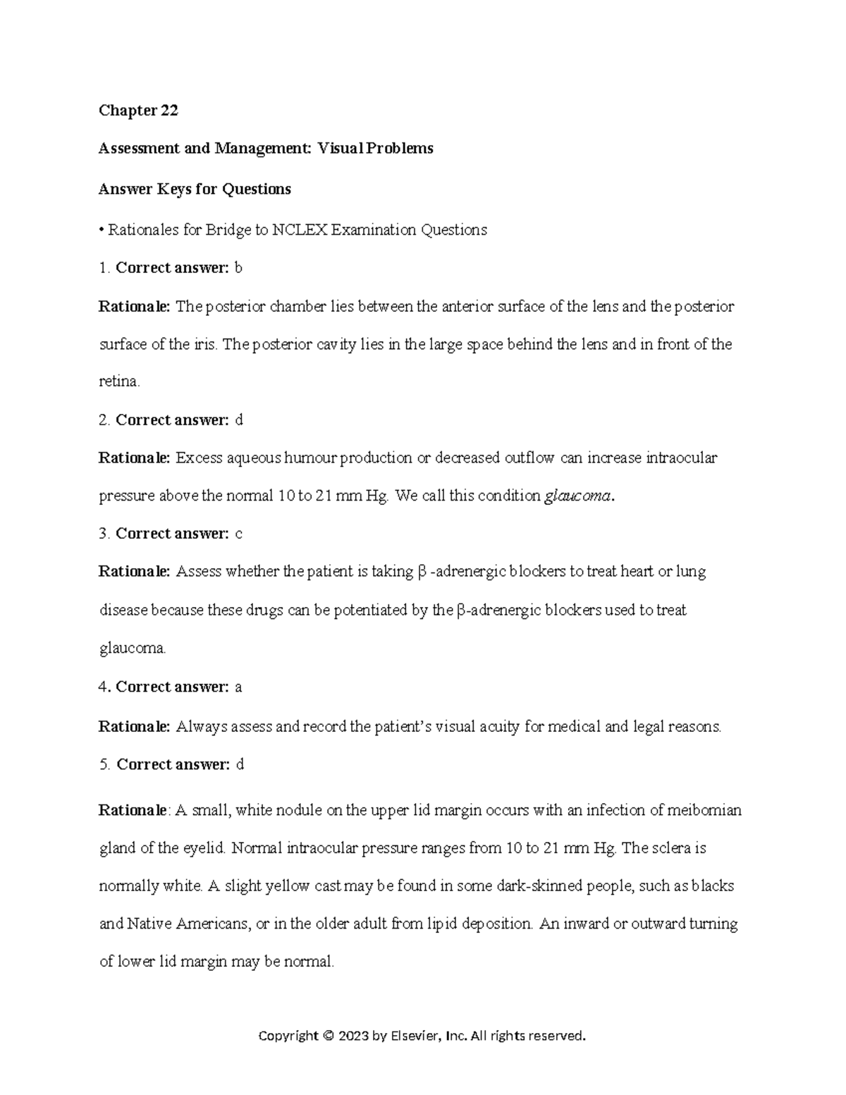 Chapter 022 - helpful - Chapter 22 Assessment and Management: Visual ...