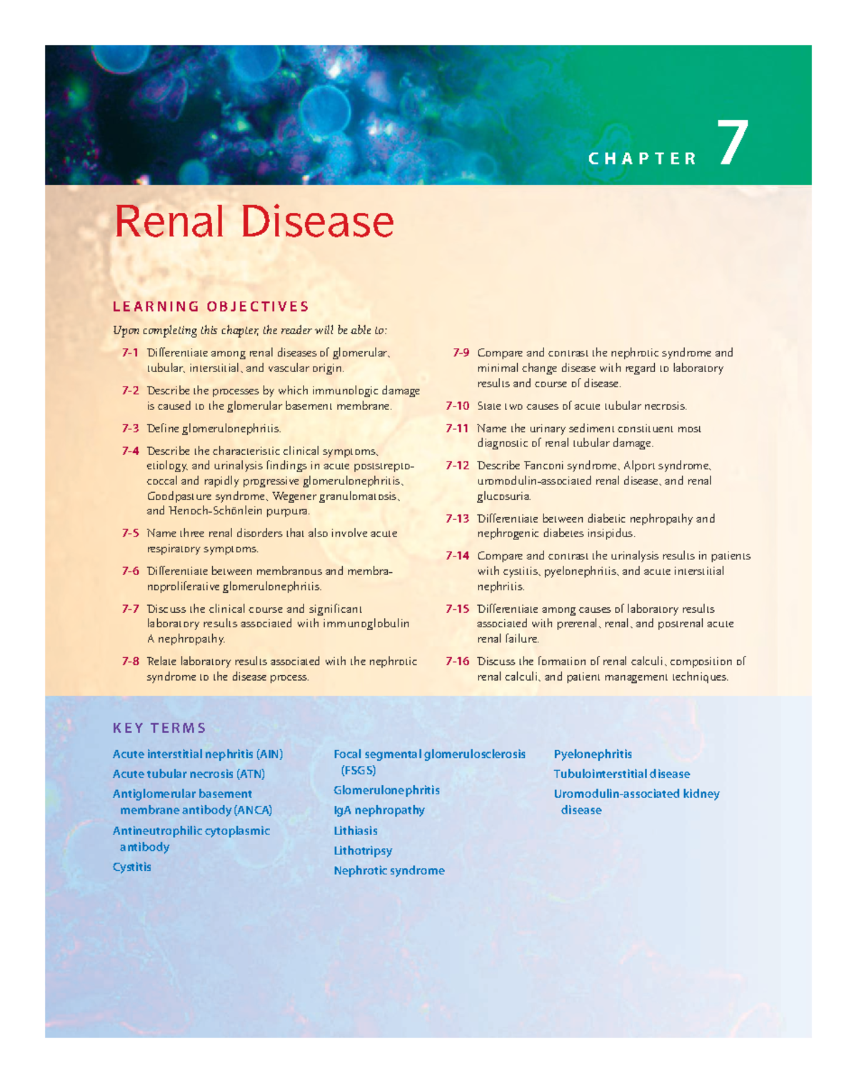 Renal Disease - Urinalysis And Body Fluids 6th Edition - Strasinger-Di ...