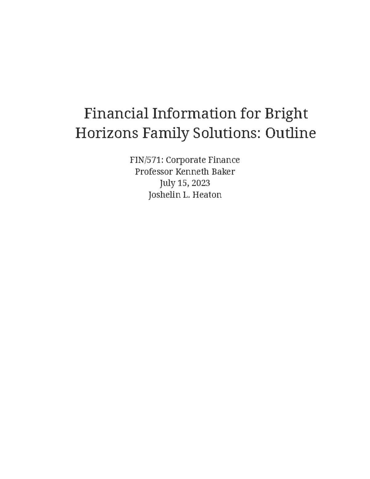 Bright Horizons Family Info Center - fobdbk5