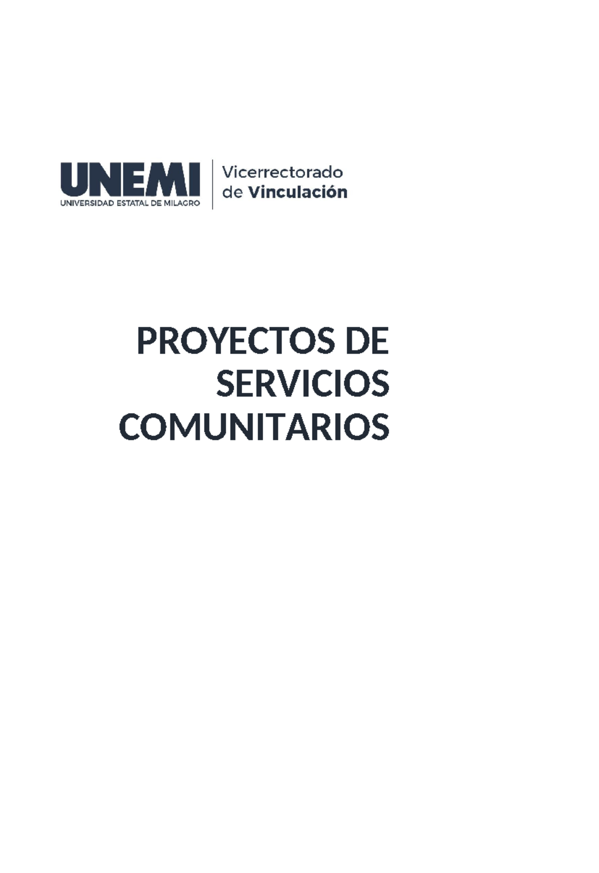 GUIA Metodologica PARA LA Formulación DE Proyectos Final - PROYECTOS DE ...