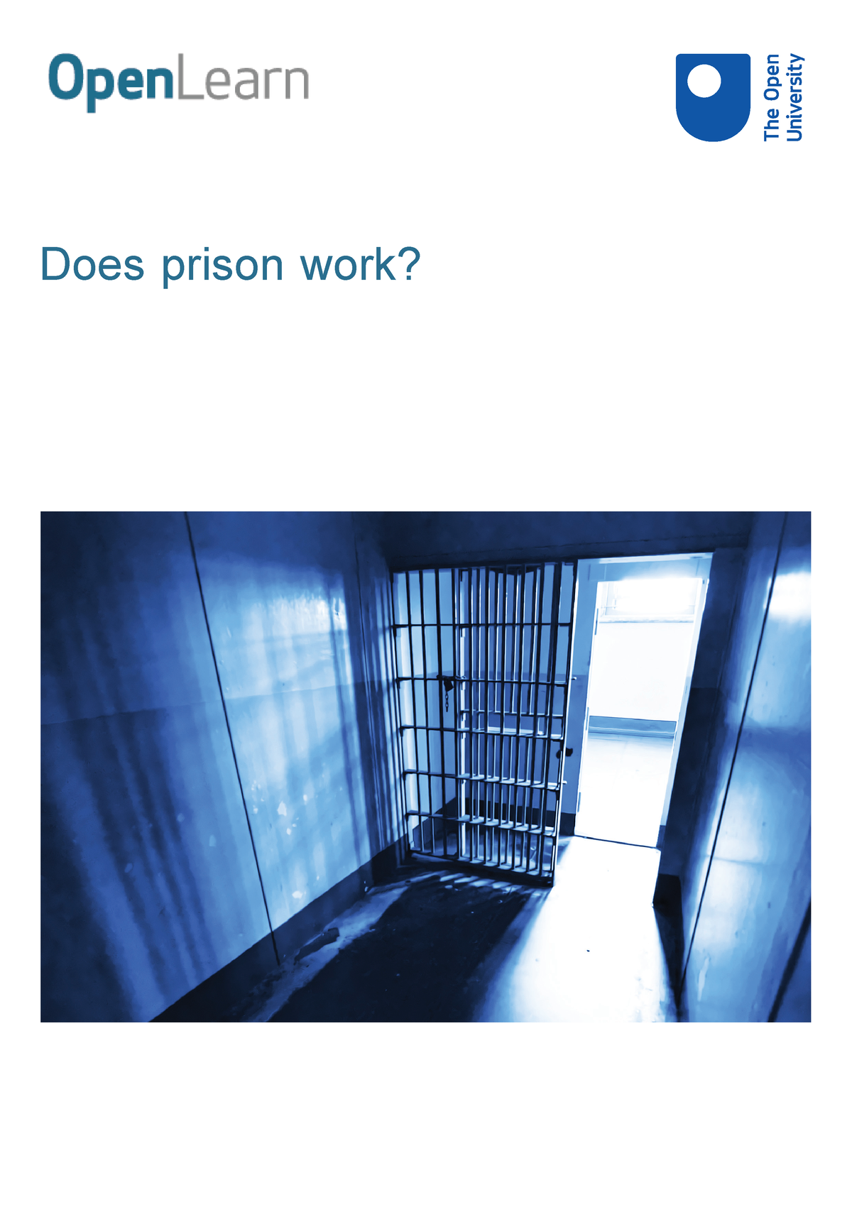 does prison work essay uk