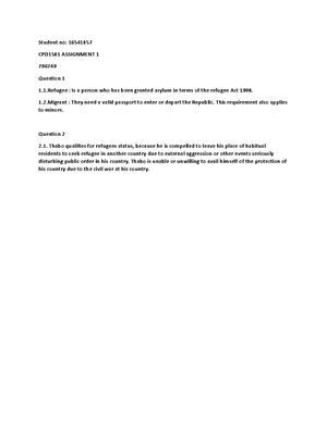 PARStudy-guide-1 - Summary - © 2015 University of South Africa All ...