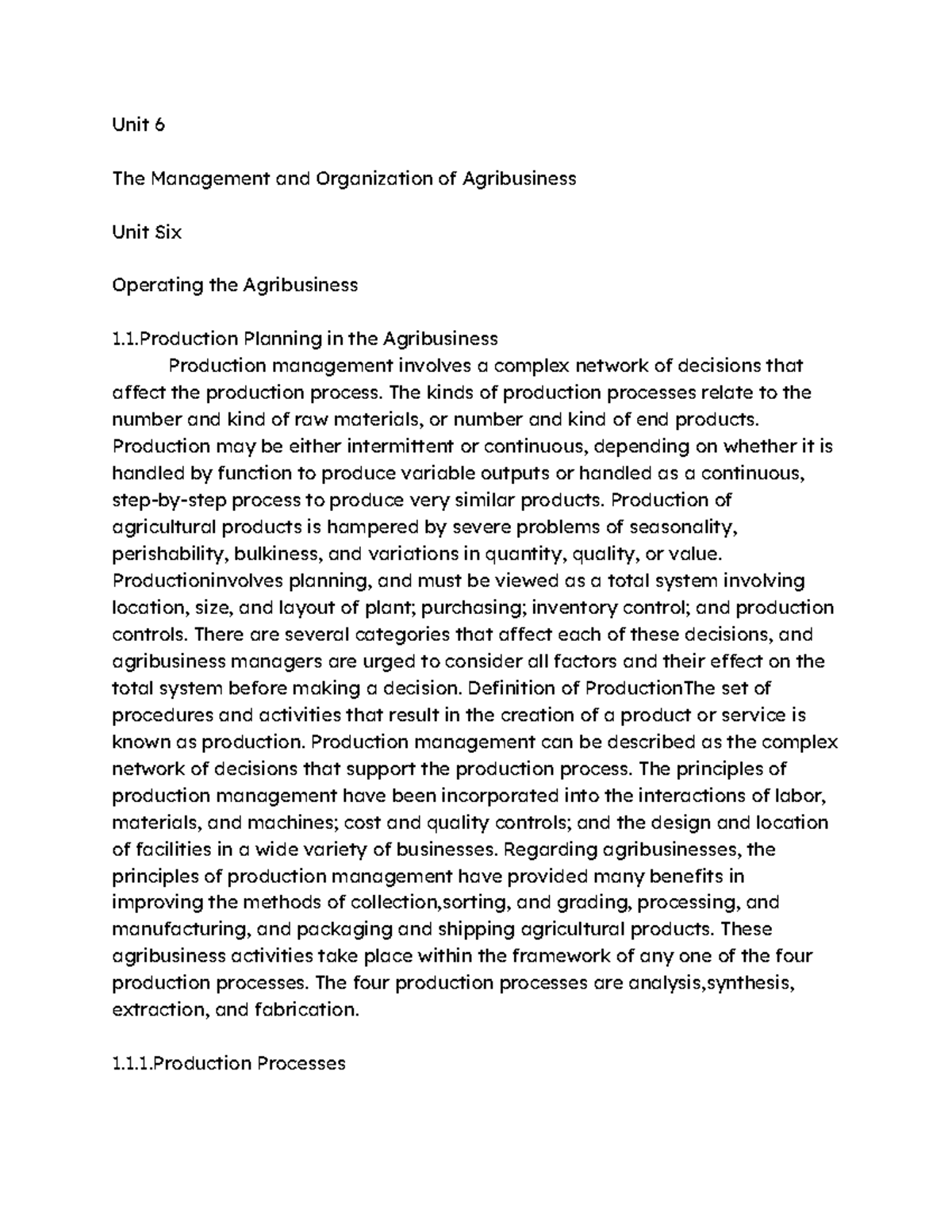 the-management-and-organization-of-agribusiness-unit-6-and-7-unit-6