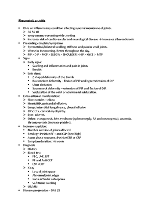 Msk nice - Some MSK notes according to the latest nice guidelines ...