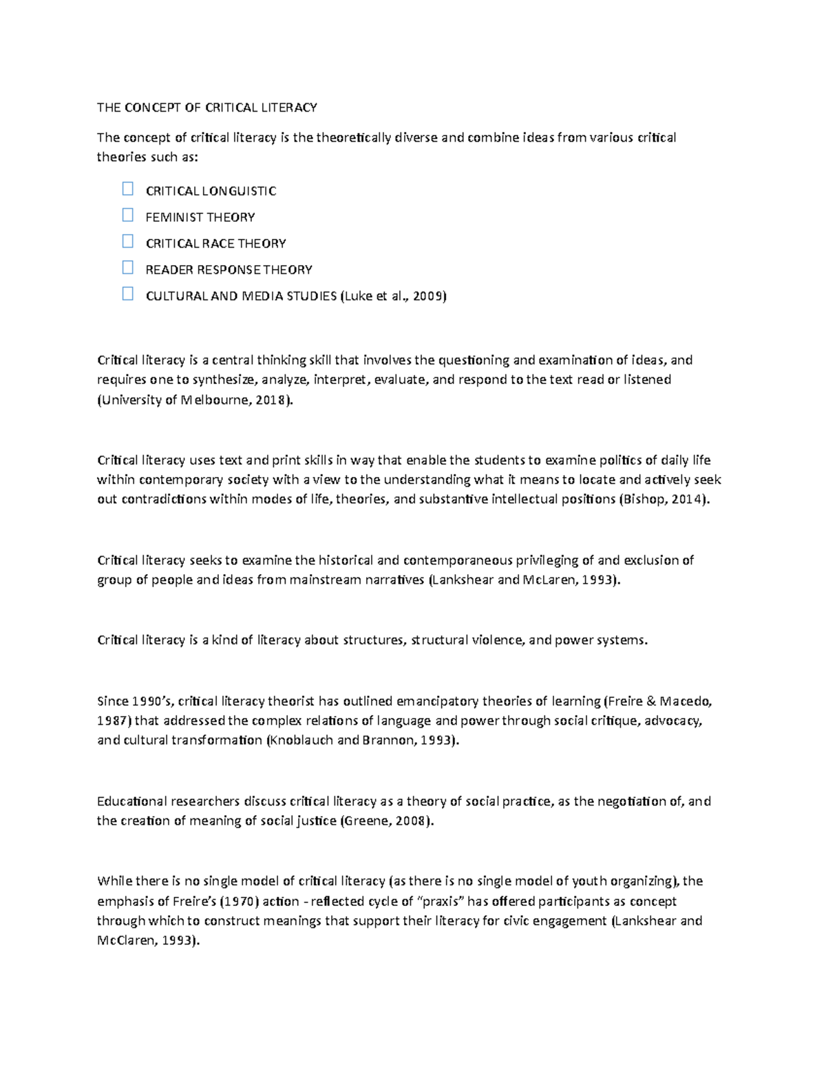 report-the-concept-of-critical-literacy-the-concept-of-critical