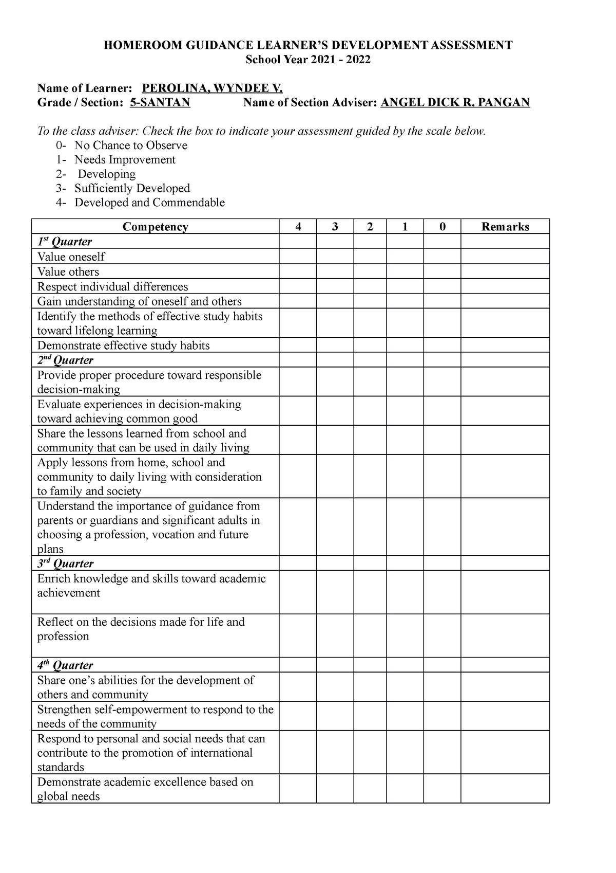 Homeroom Guidance Learner FOR Grades 4 6 - HOMEROOM GUIDANCE LEARNER’S ...